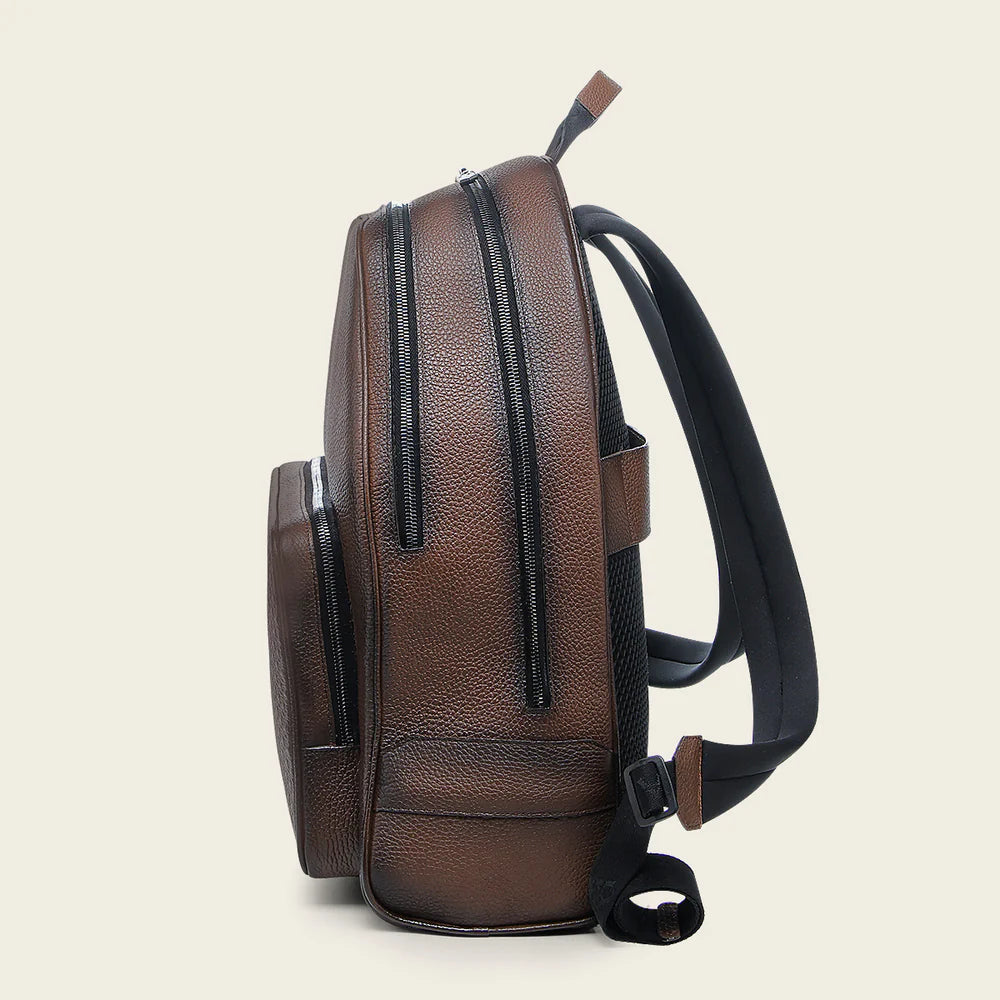 BOC29RS - Cuadra honey casual fashion cowhide backpack for men / women