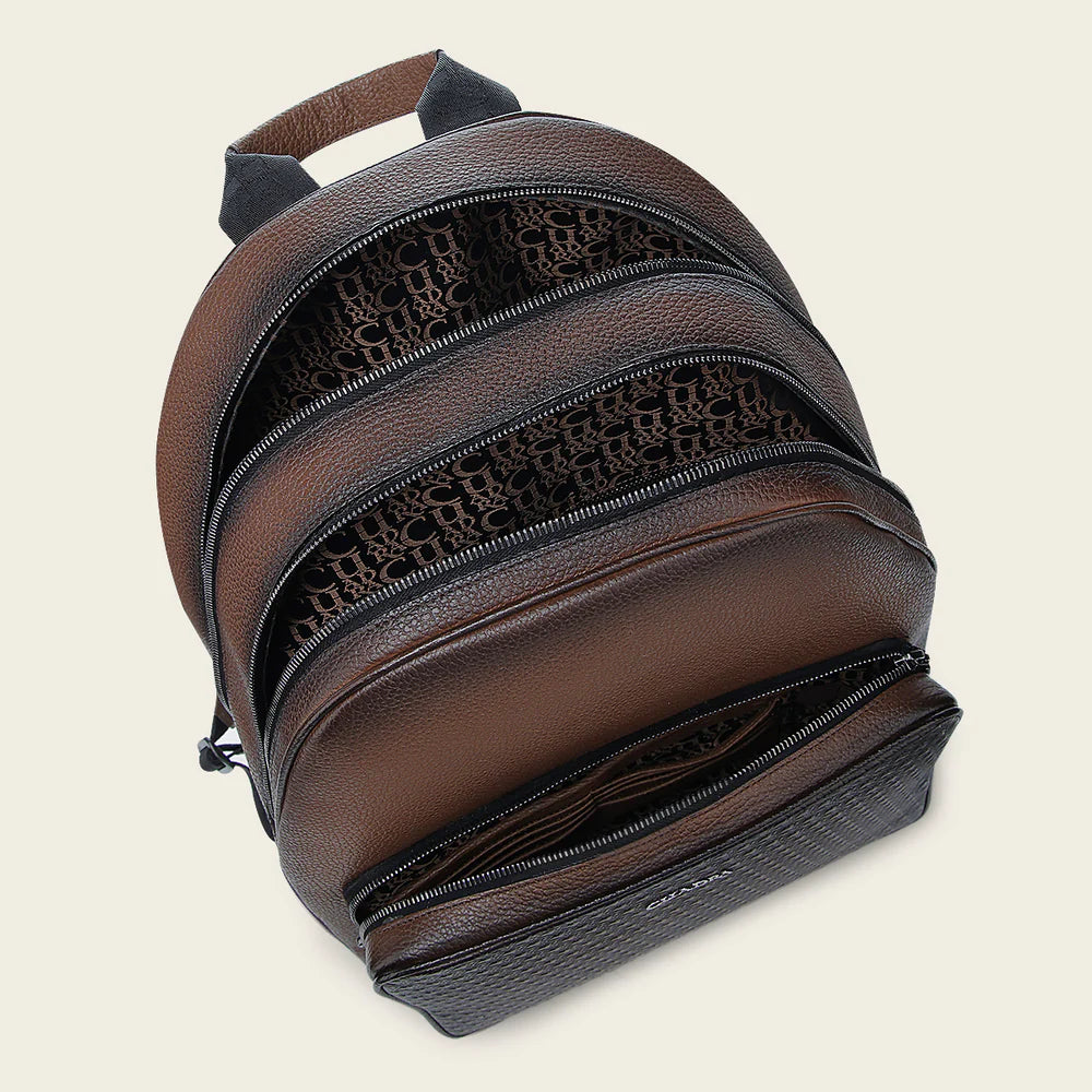 BOC29RS - Cuadra honey casual fashion cowhide backpack for men / women