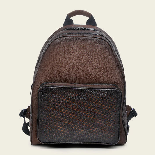 BOC29RS - Cuadra honey casual fashion cowhide backpack for men / women