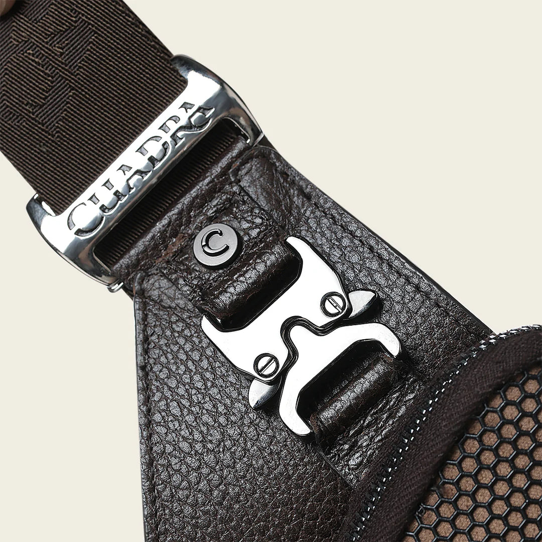 BOC32PH - Cuadra brown casual fashion python bag for men / women