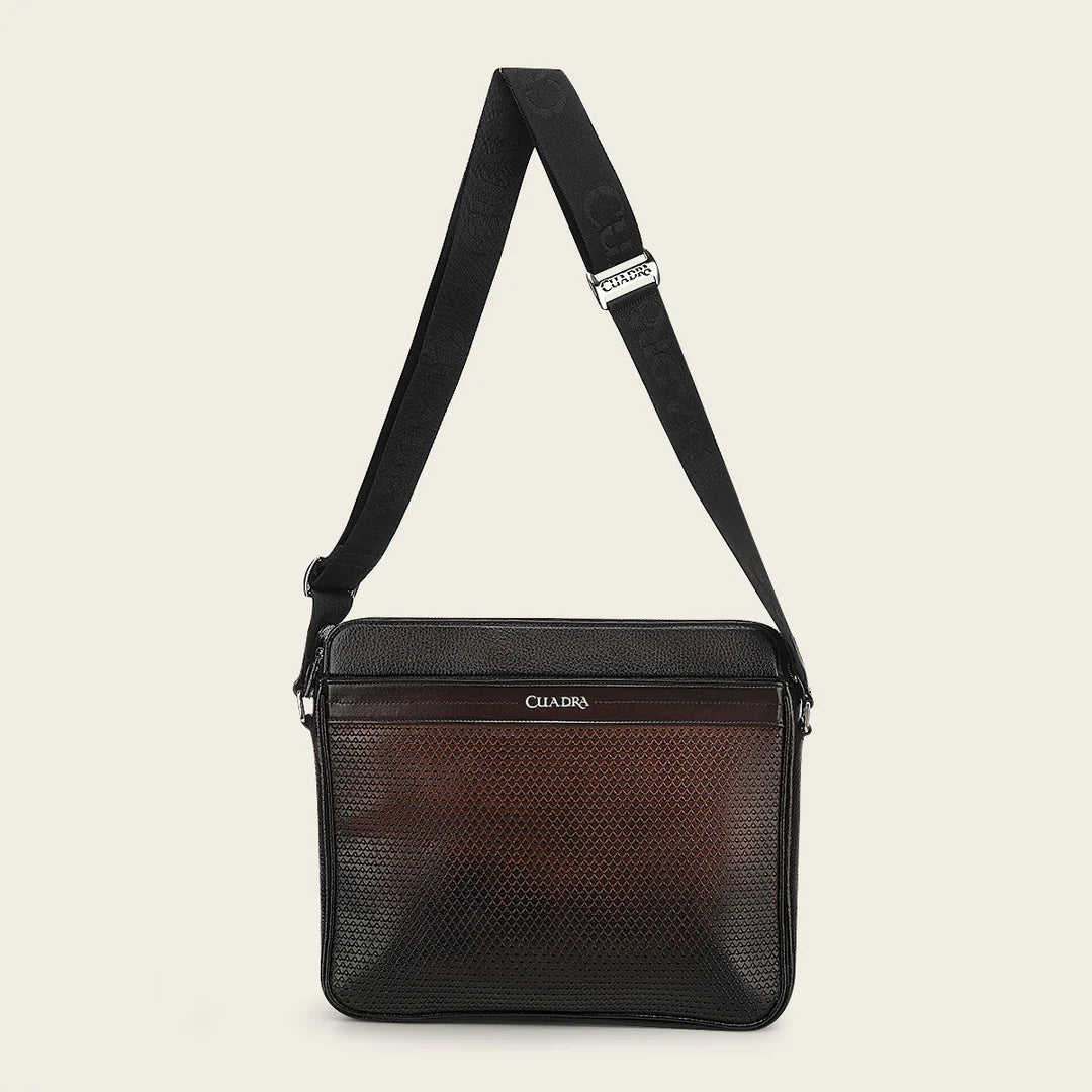 BOC51RS - Cuadra Brown Casual Fashion Leather Bag for Men / Women