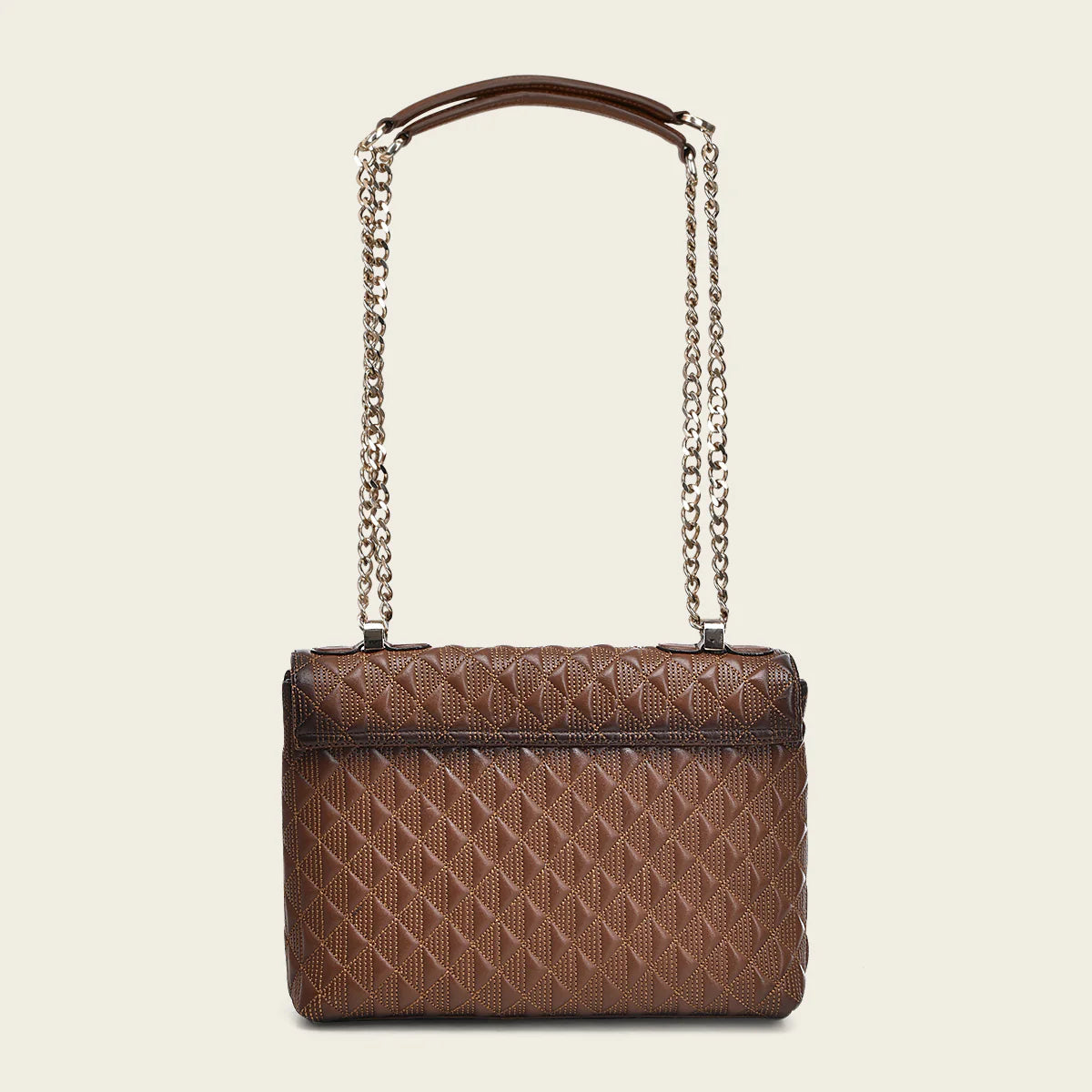 BOD0LRS - Cuadra Honey Casual Western Cowhide Leather Handles Bag for Women