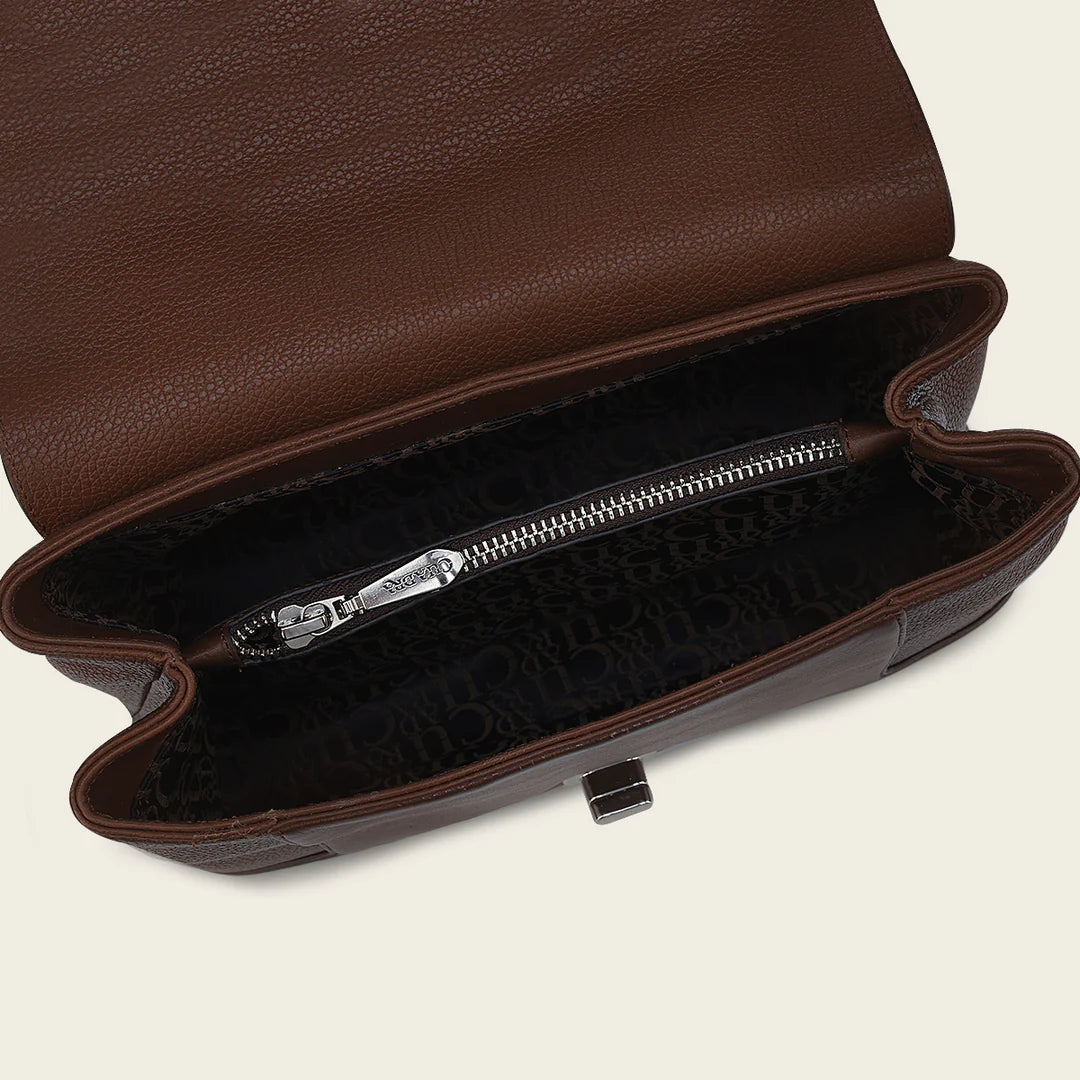 BOD1SPH - Cuadra brown casual fashion python handbag for women