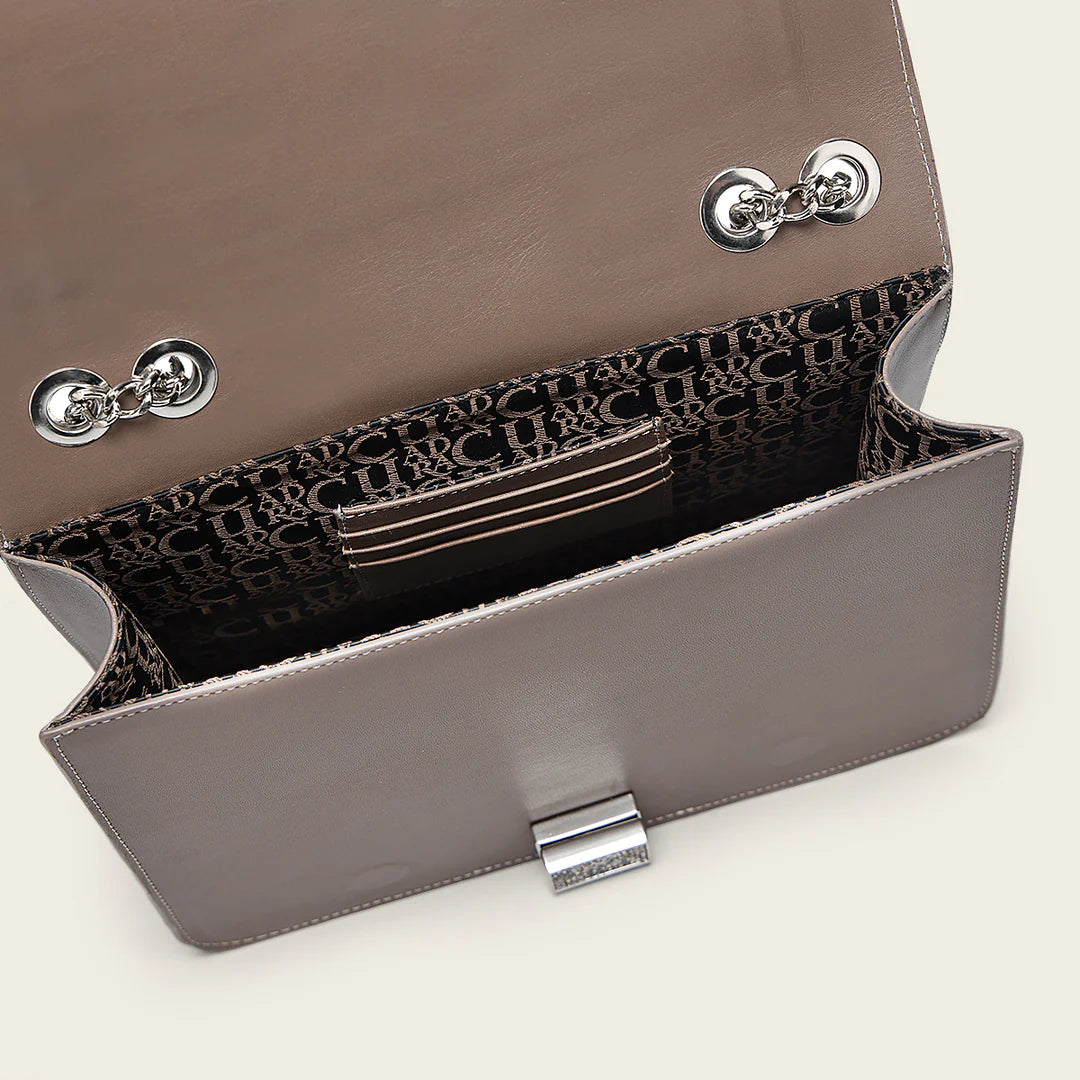 BOD3EA1 - Cuadra beige fashion ostrich leather tote bag for women