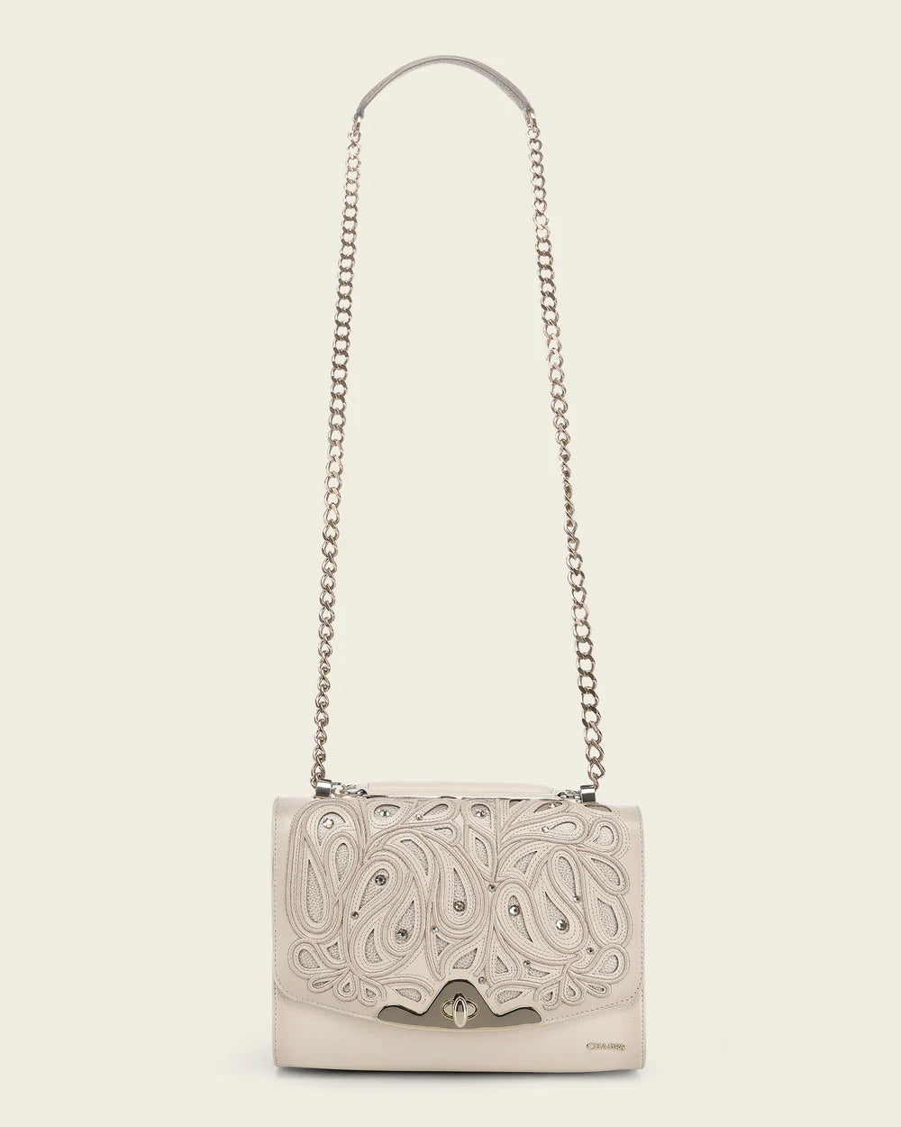 BOD4CRS - Cuadra beige fashion leather tote bag for women