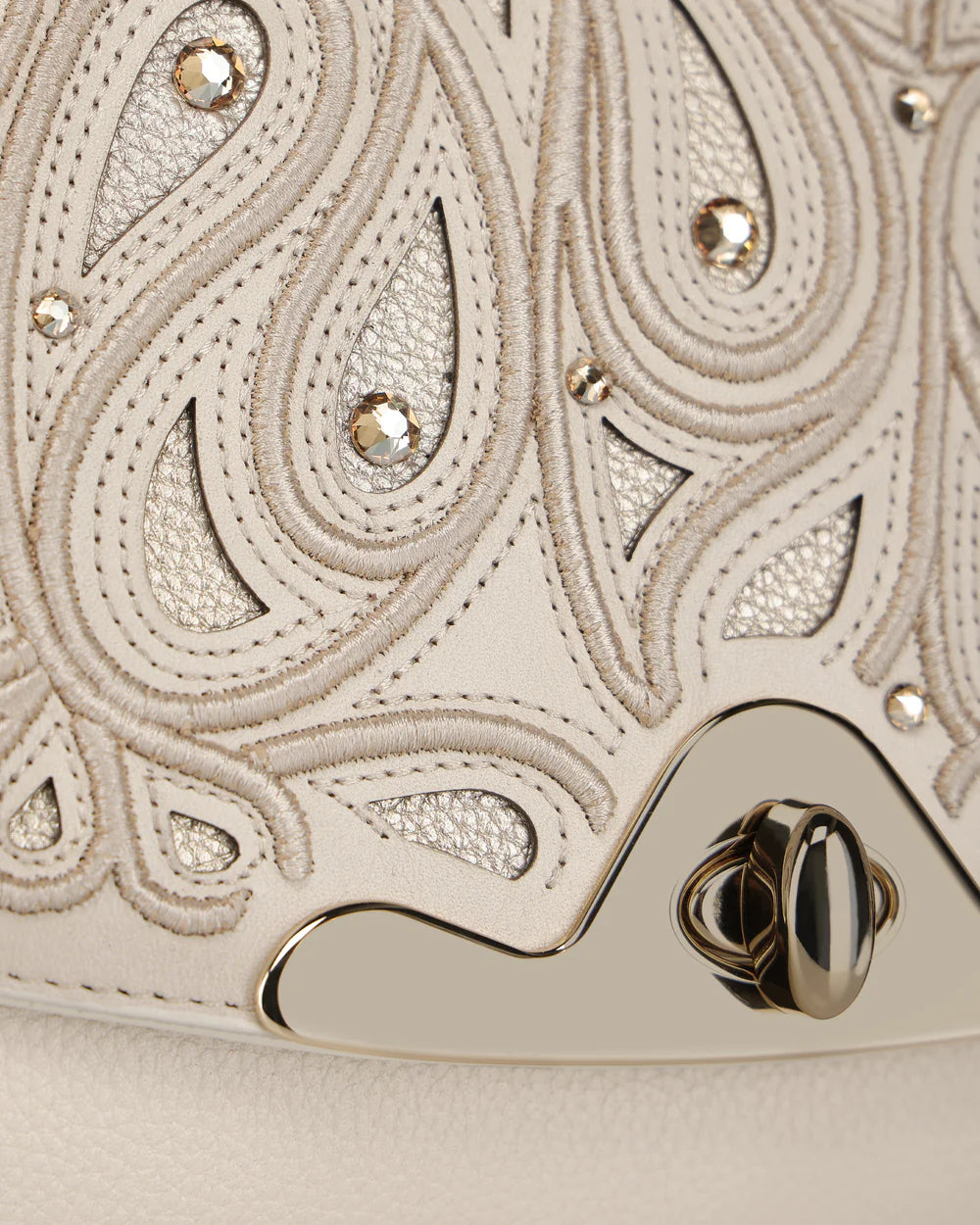BOD4CRS - Cuadra beige fashion leather tote bag for women