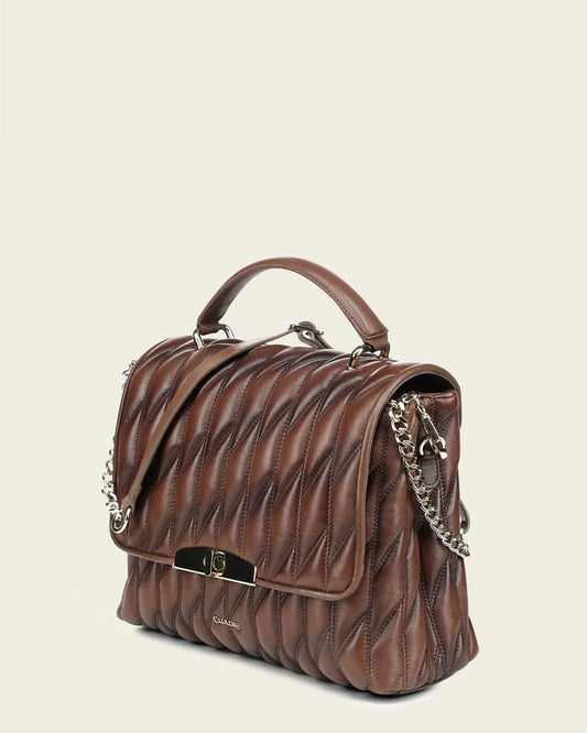 BOD4GCO - Cuadra honey fashion leather tote bag for women