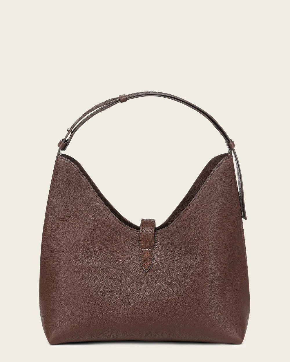 BOD4NPH - Cuadra brown fashion leather tote bag for women