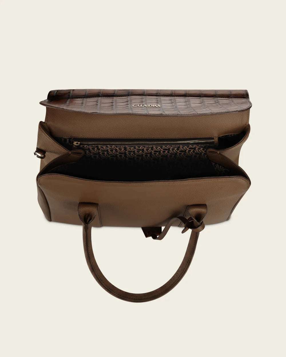 BOD4OAL - Cuadra honey dress fashion alligator leather purse for women