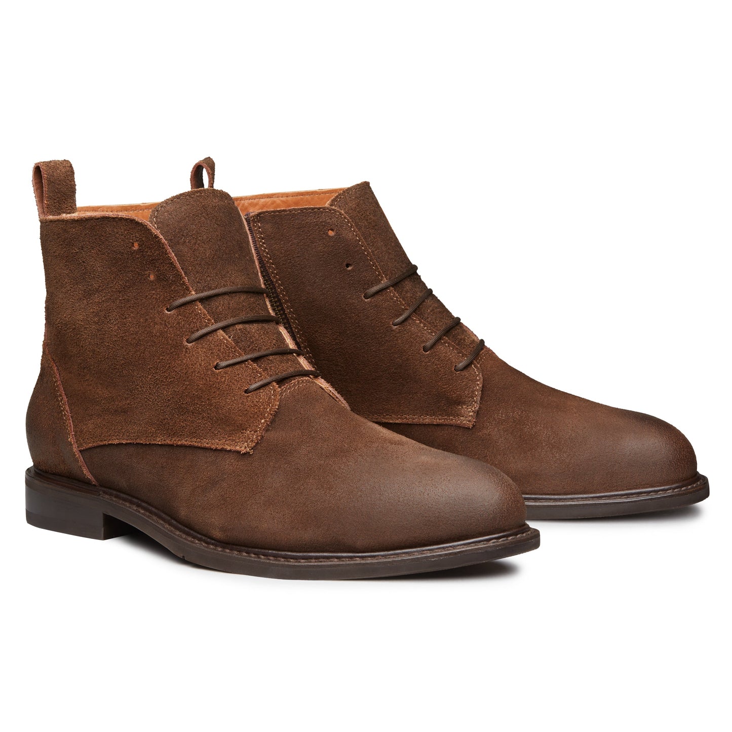STEEL TOE LACE UP BOOT MICH  MOKA