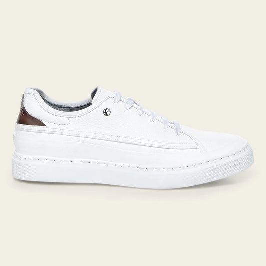 C46PNTC - Cuadra White Casual Fashion Leather Sneakers for Men