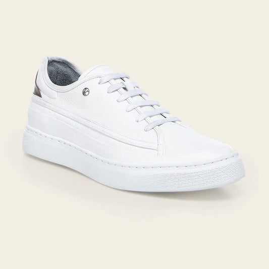 C46PNTC - Cuadra White Casual Fashion Leather Sneakers for Men