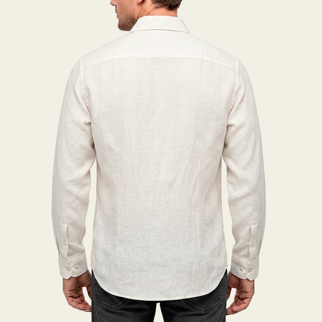 CM04844 - Cuadra Beige Casual Fashion Cotton Shirt for Men