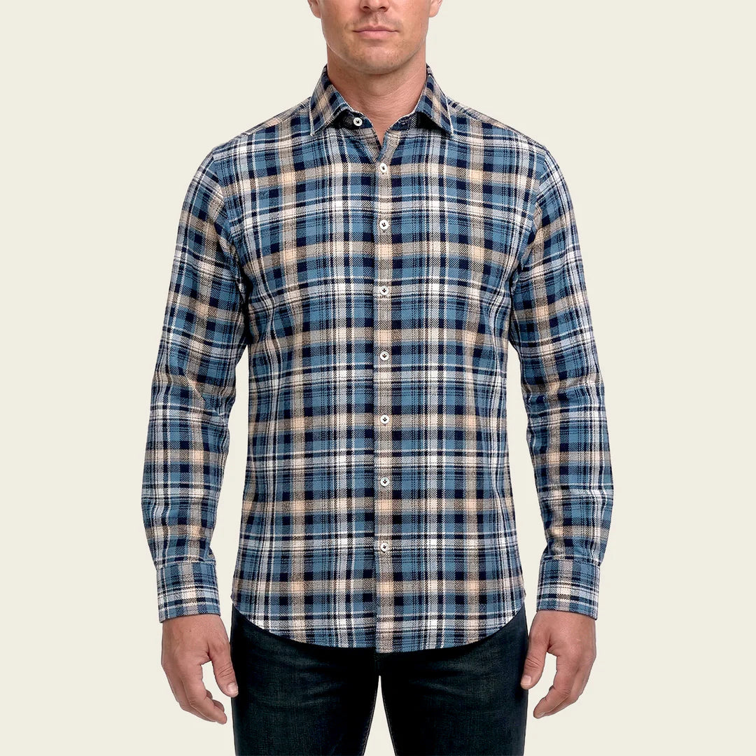 CM0S390 - Cuadra multi western long sleeve shirt for men