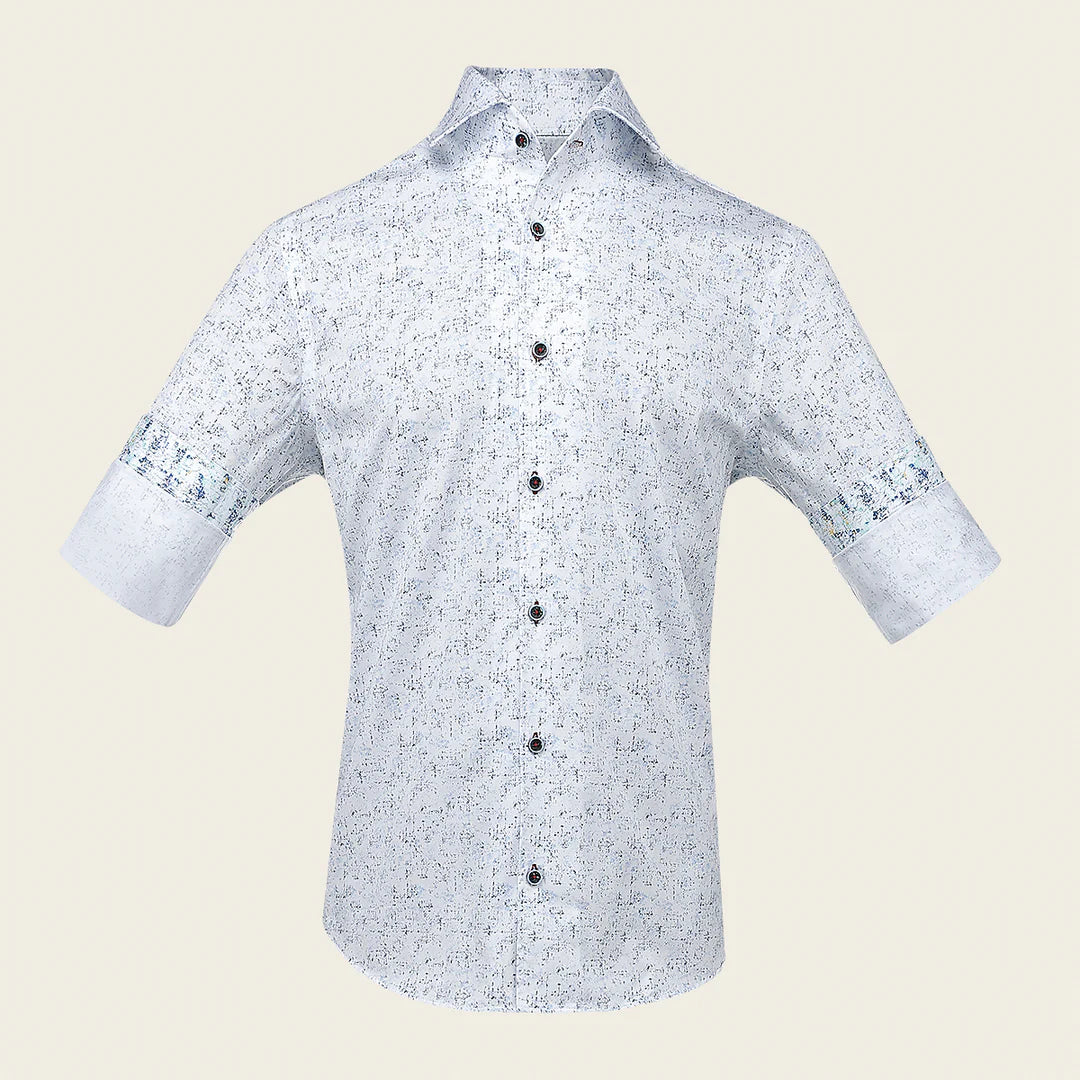 CM0W131 - Cuadra Blue Cowboy Fashion Cotton Shirt for Men