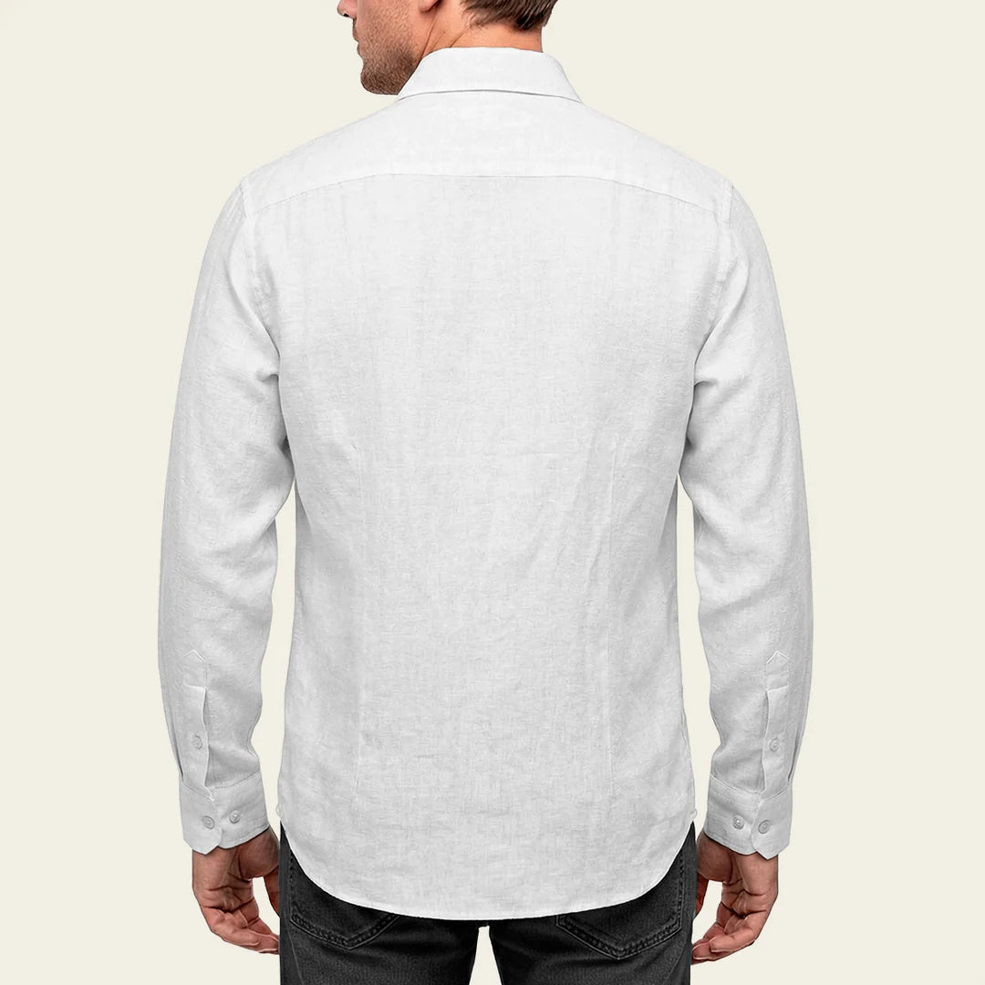 CM10033 - Cuadra white casual fashion shirt for men