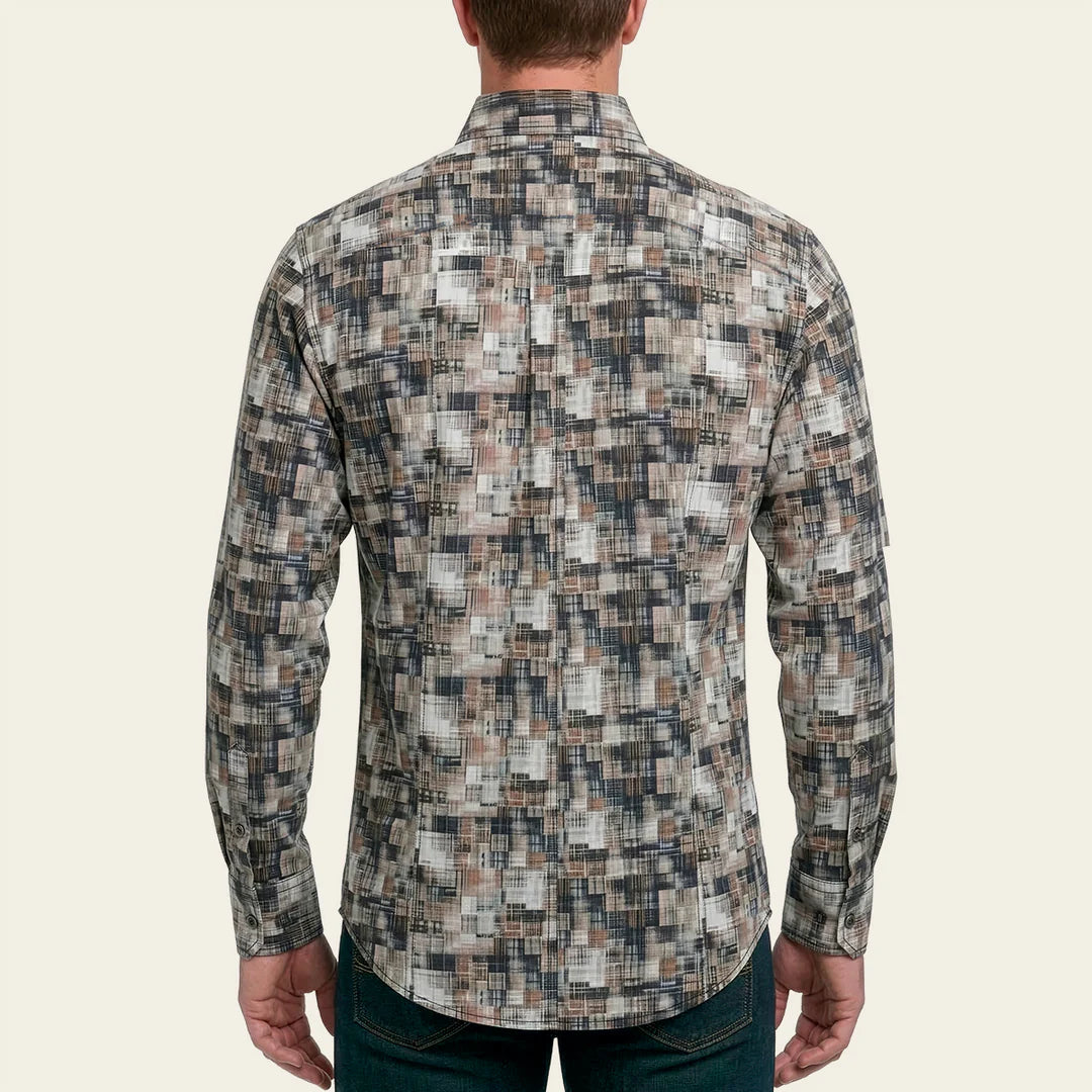 CM302GR - Cuadra multi western long sleeve shirt for men
