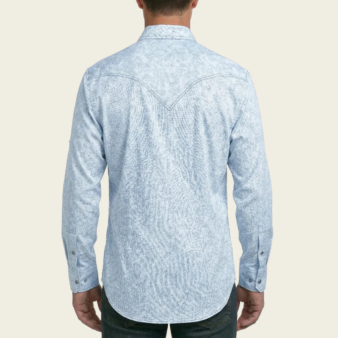 CMU1303 - Cuadra blue fashion soft cotton blue shirt for men