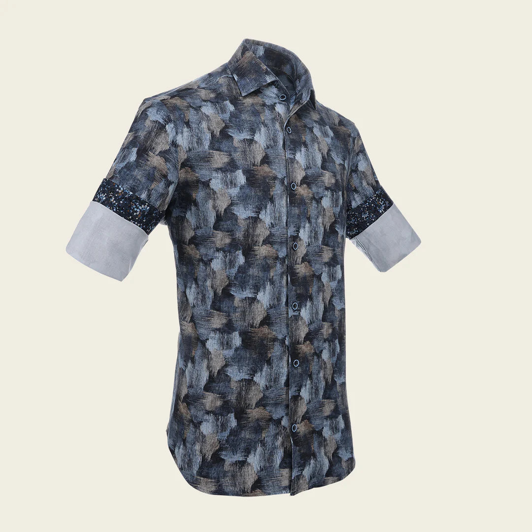 CMW074R - Cuadra multi casual fashion cotton shirt for men