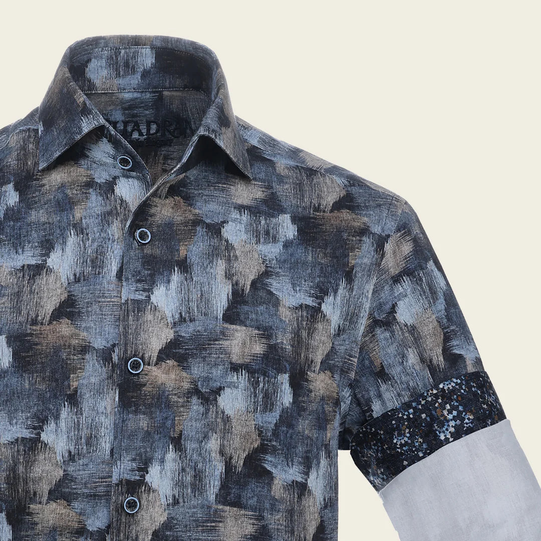 CMW074R - Cuadra multi casual fashion cotton shirt for men