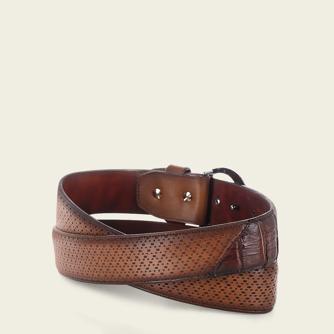 CS559FC - Cuadra honey casual fashion fuscus belt for men