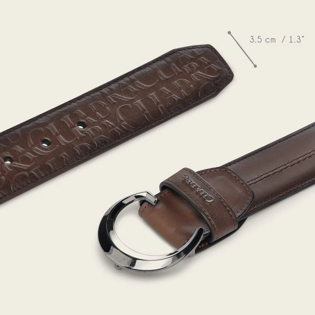 CS564RS - Cuadra honey casual fashion cowhide leather belt for men