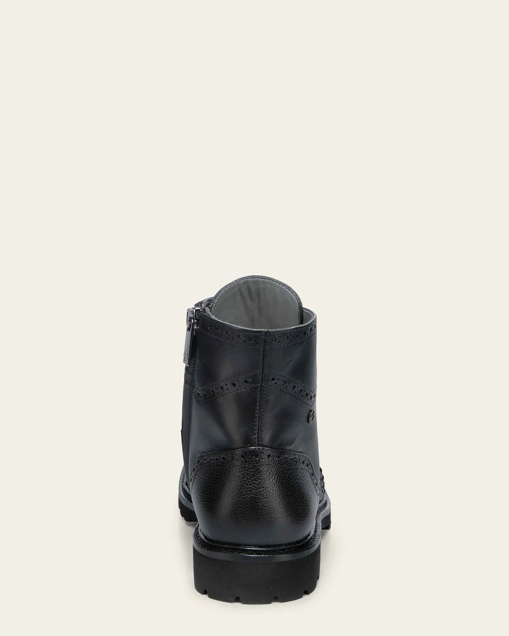 G12PBTS - Franco Cuadra black dress python boots for men