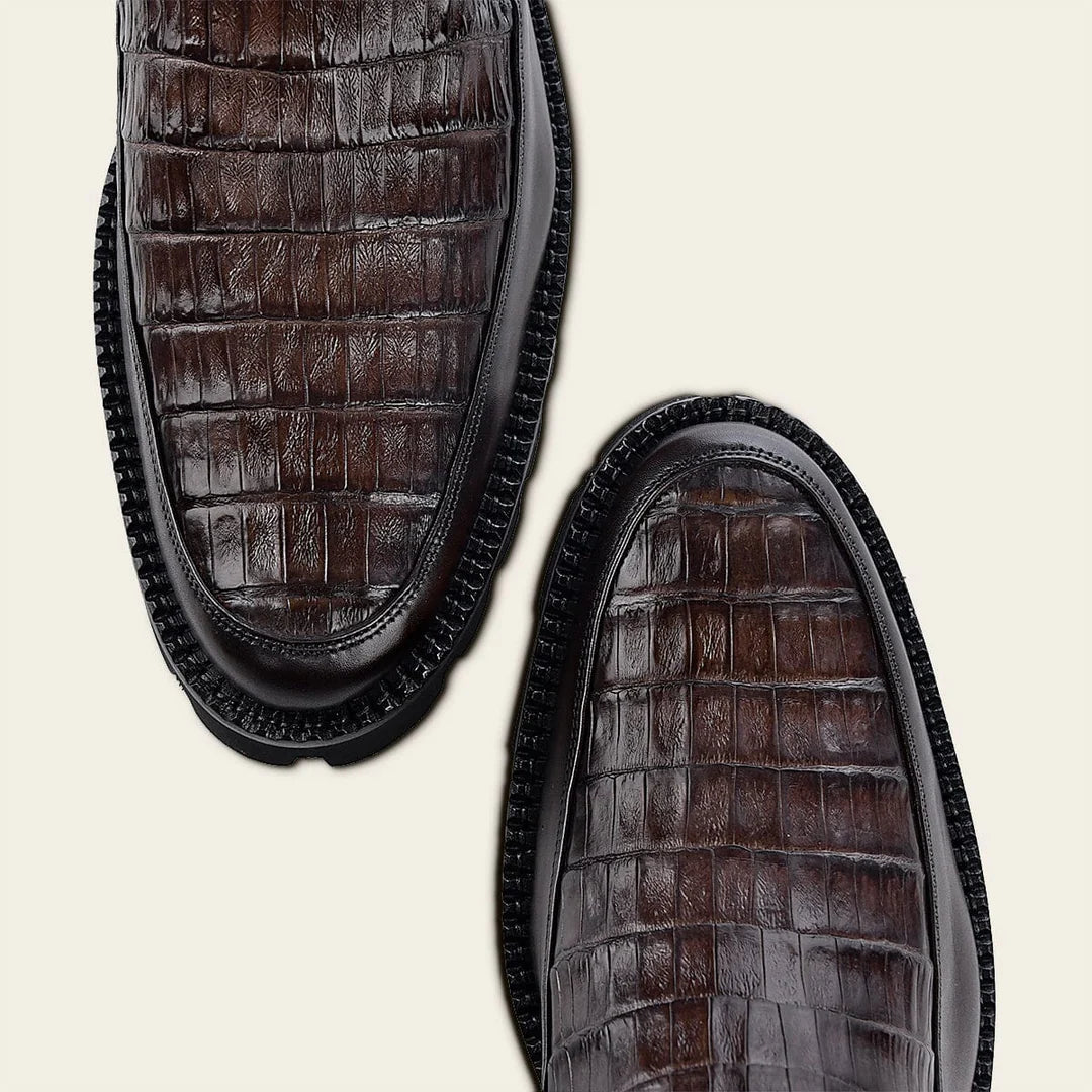 G97CWTS - Cuadra brown casual vintage fashion ankle booties for men