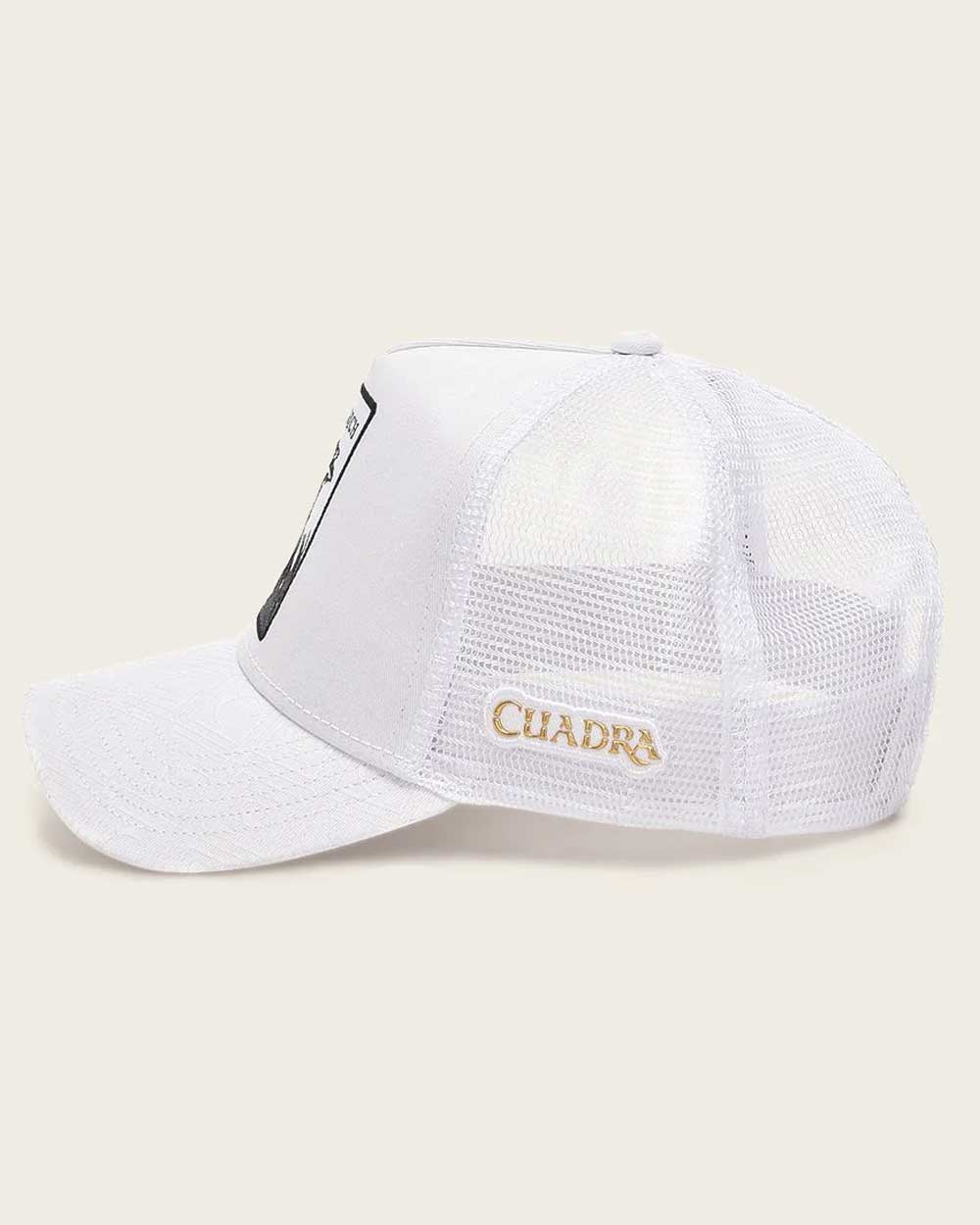 GOC00OS - White Ostrich Cuadra Hat