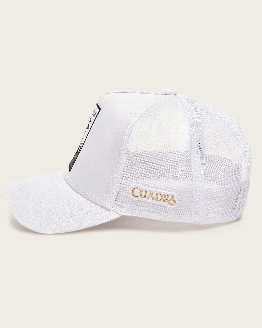 GOC00OS White Ostrich Cuadra Hat