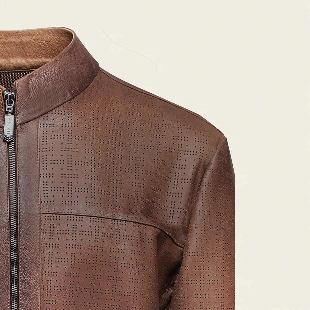 H374BOB - Cuadra honey casual fashion lambskin jacket for men