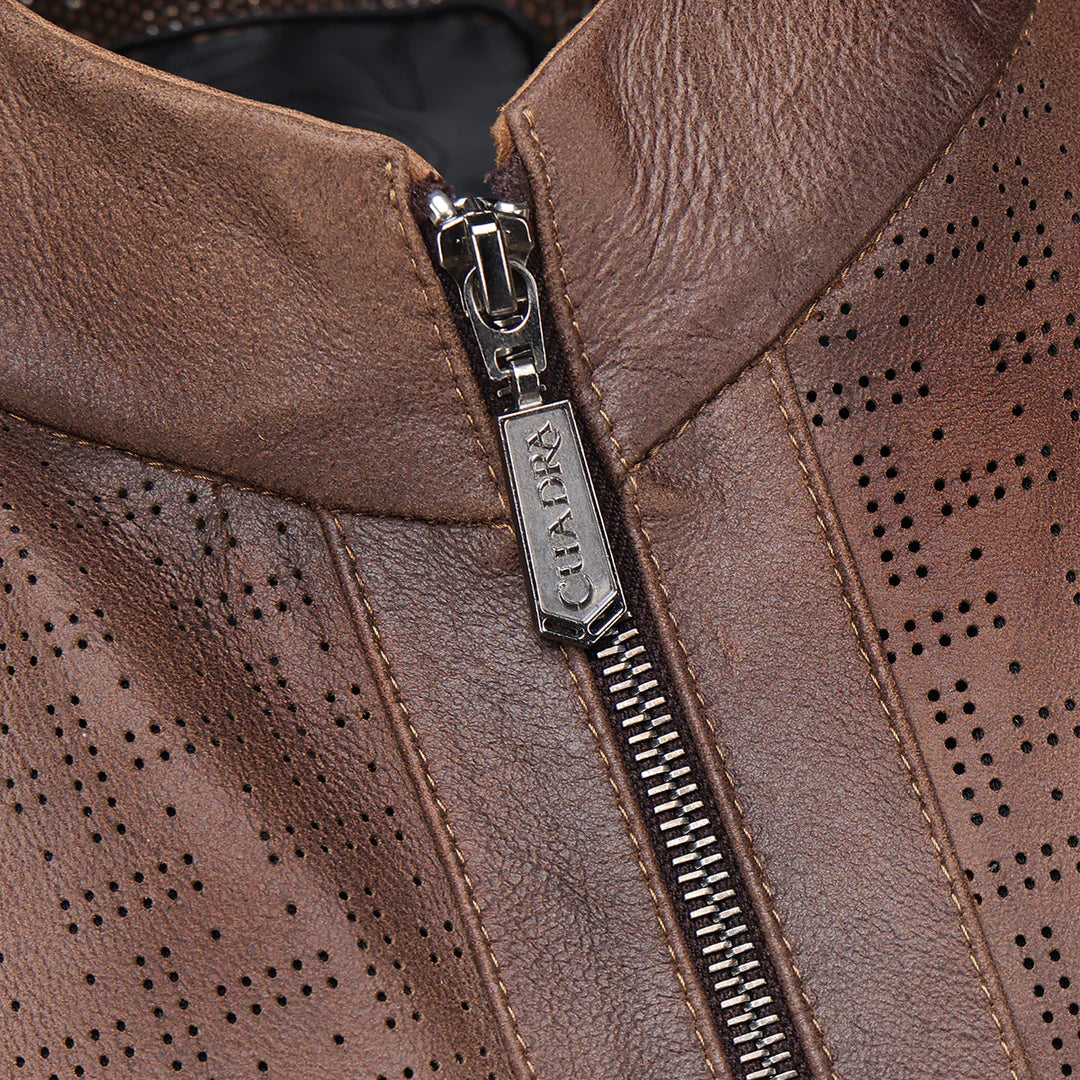 H374BOB - Cuadra honey casual fashion lambskin jacket for men
