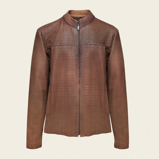 H374BOB - Cuadra honey casual fashion lambskin jacket for men