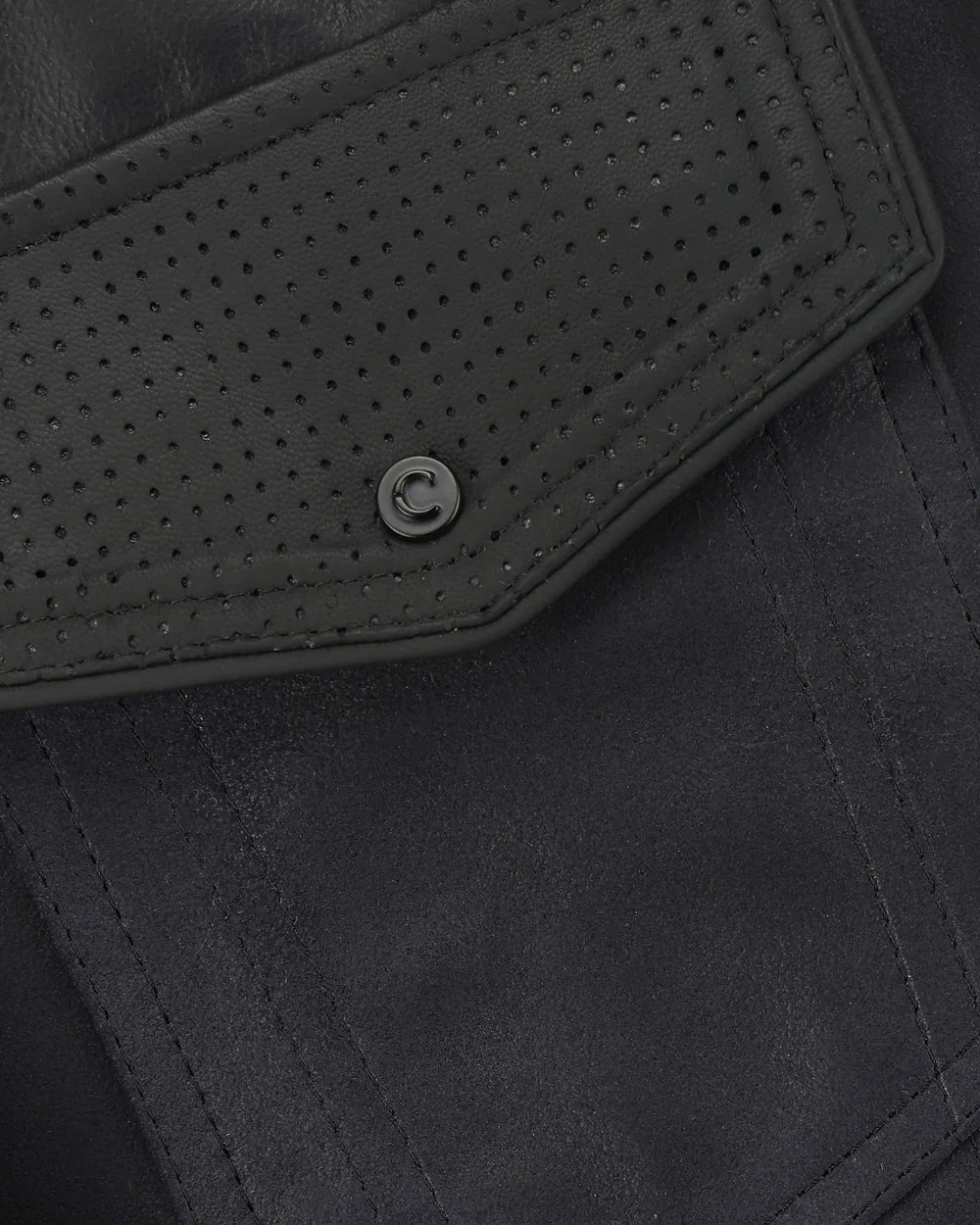 H414BOB - Cuadra blue casual fashion leather camisole for men