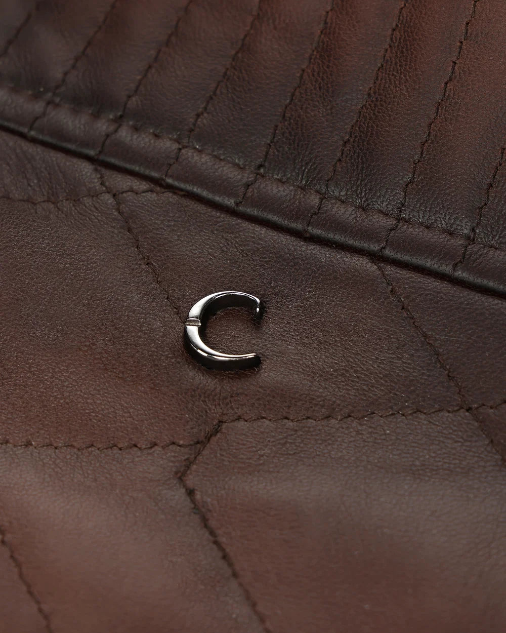 H427COC - Cuadra Brown Casual Fashion Quilted Ovine Leather Jacket for Men