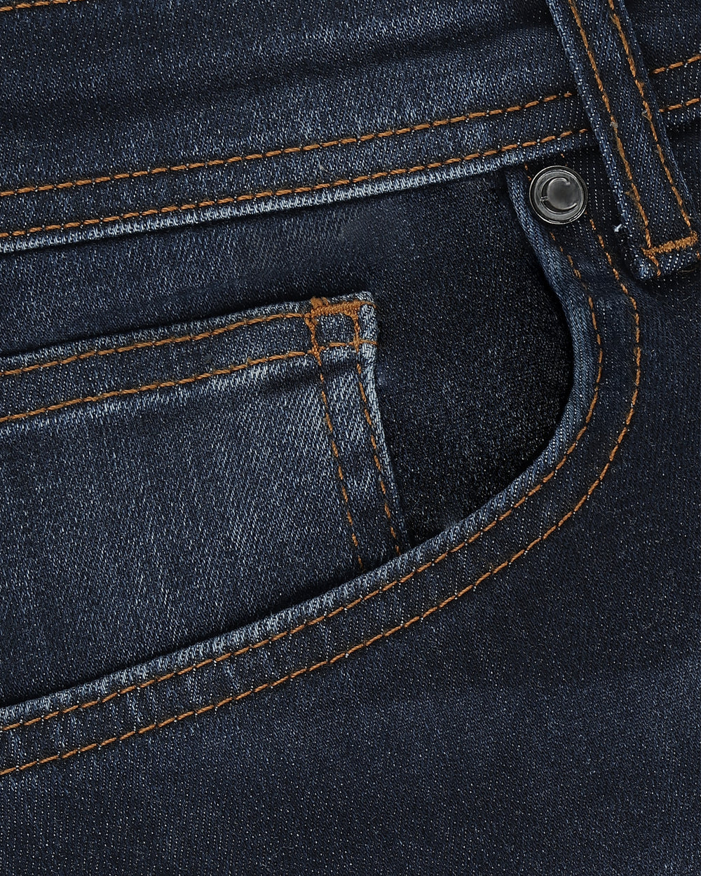 J230084 - Cuadra Men's Dark Navy Rinse Straight Leg Jeans
