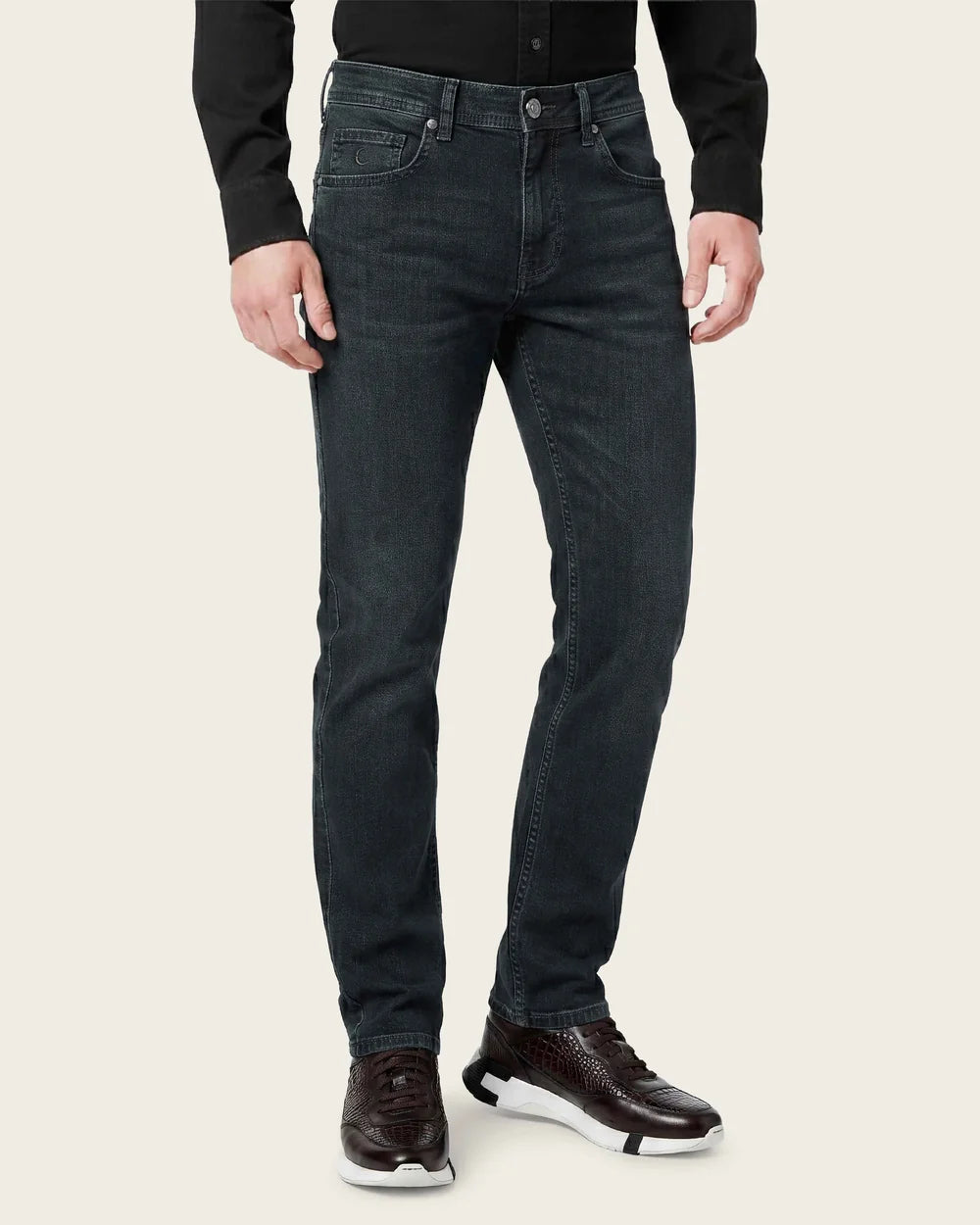 J300318 - Cuadra khaki ultimate comfort jeans for men