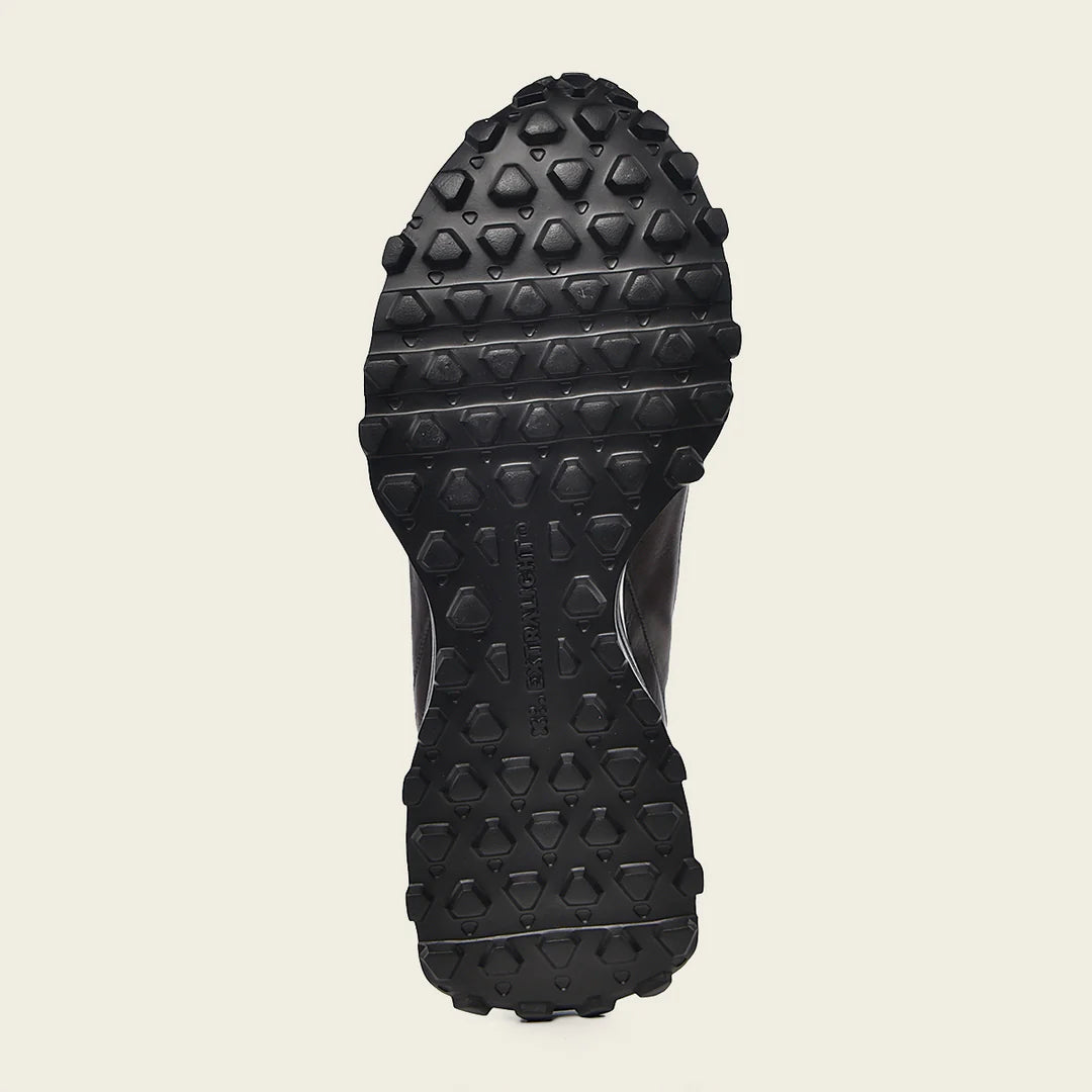 M45PBTS - Cuadra chocolate python skin sneakers for men