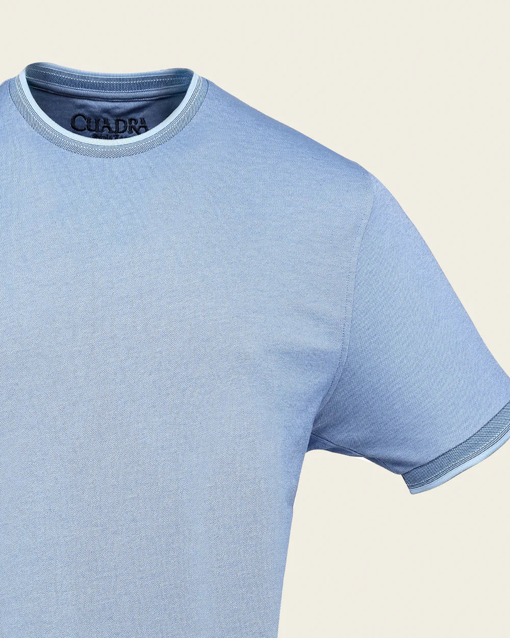 PL0965C - Cuadra Denim Casual Fashion Cotton Tee Shirt for Men
