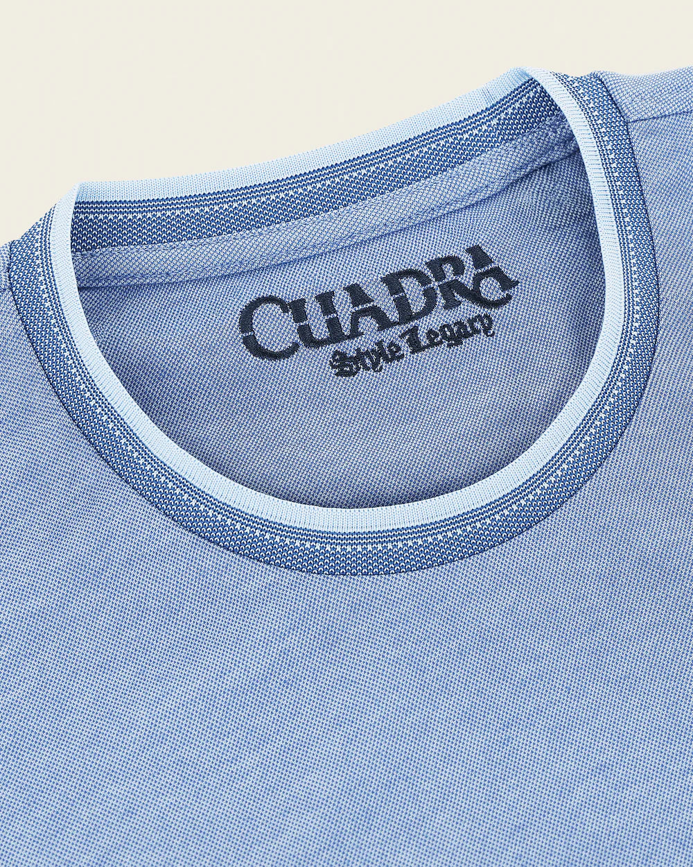 PL0965C - Cuadra Denim Casual Fashion Cotton Tee Shirt for Men