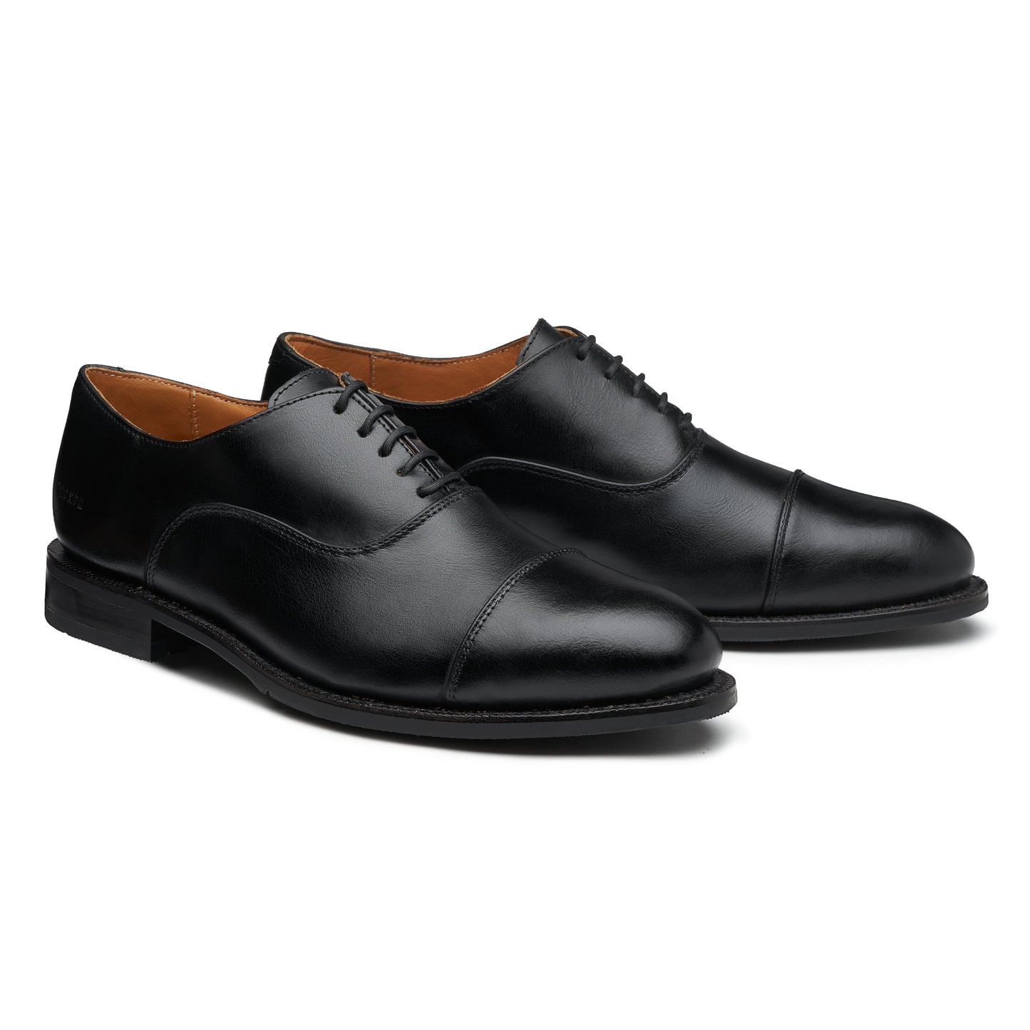Proxon - Black Calfskin Leather Steel Toe Safety Dress Oxford for Men ASTM F2413