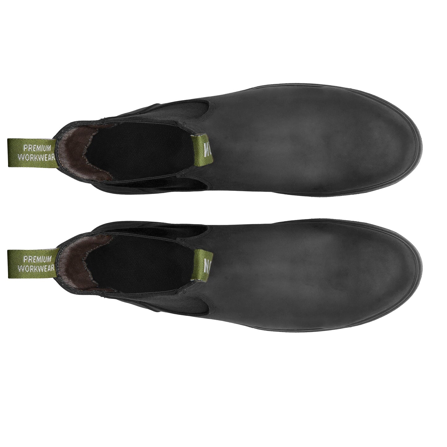 Proxon - Black Lightweight Leather Composite Toe Work Chelsea Boots for Men