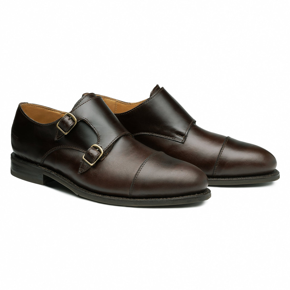 Proxon - Brown Steel Toe Safety Dress Monk Strap Shoes for Men (ASTM F2413 Certified)