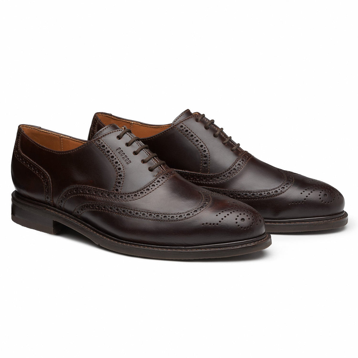 Proxon - Brown Steel Toe Safety Oxford Dress Shoes for Men (ASTM-certified)