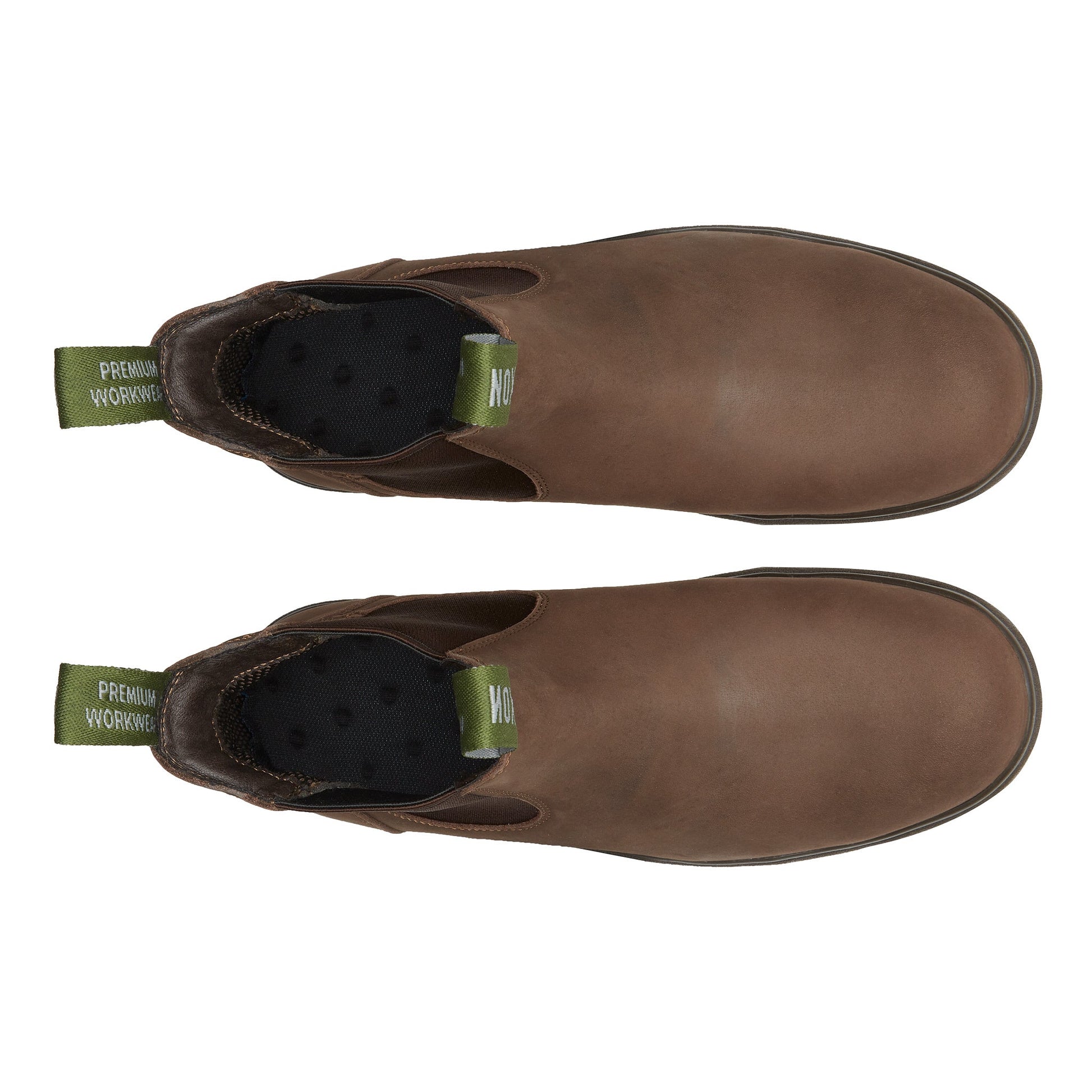 Proxon - Brown Suede Composite Toe Chelsea Boots for Men (ASTM F2413)