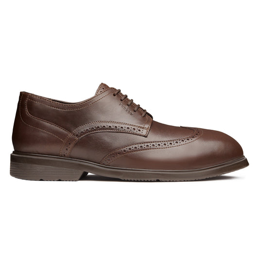 Proxon - Chocolate Comfortable Steel Toe Dress Derby Shoes for Men