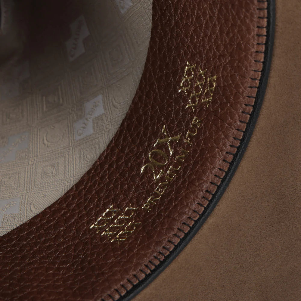 SCF2003 - Cuadra 20X sand rabbit fur western hat