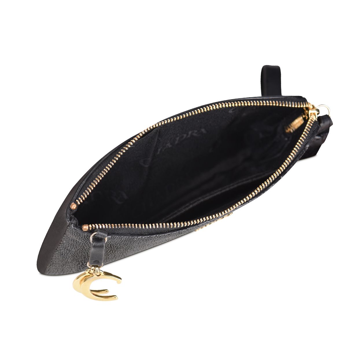 BD194MA - Cuadra black casual fashion stingray wallet for woman-Kuet.us