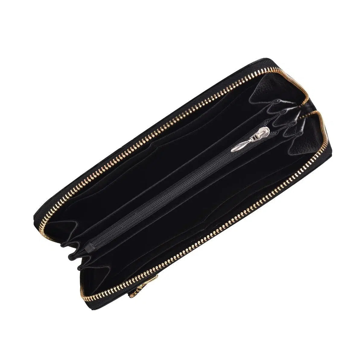 BD211MA - Cuadra black fashion stingray bifold wallet for women-Kuet.us