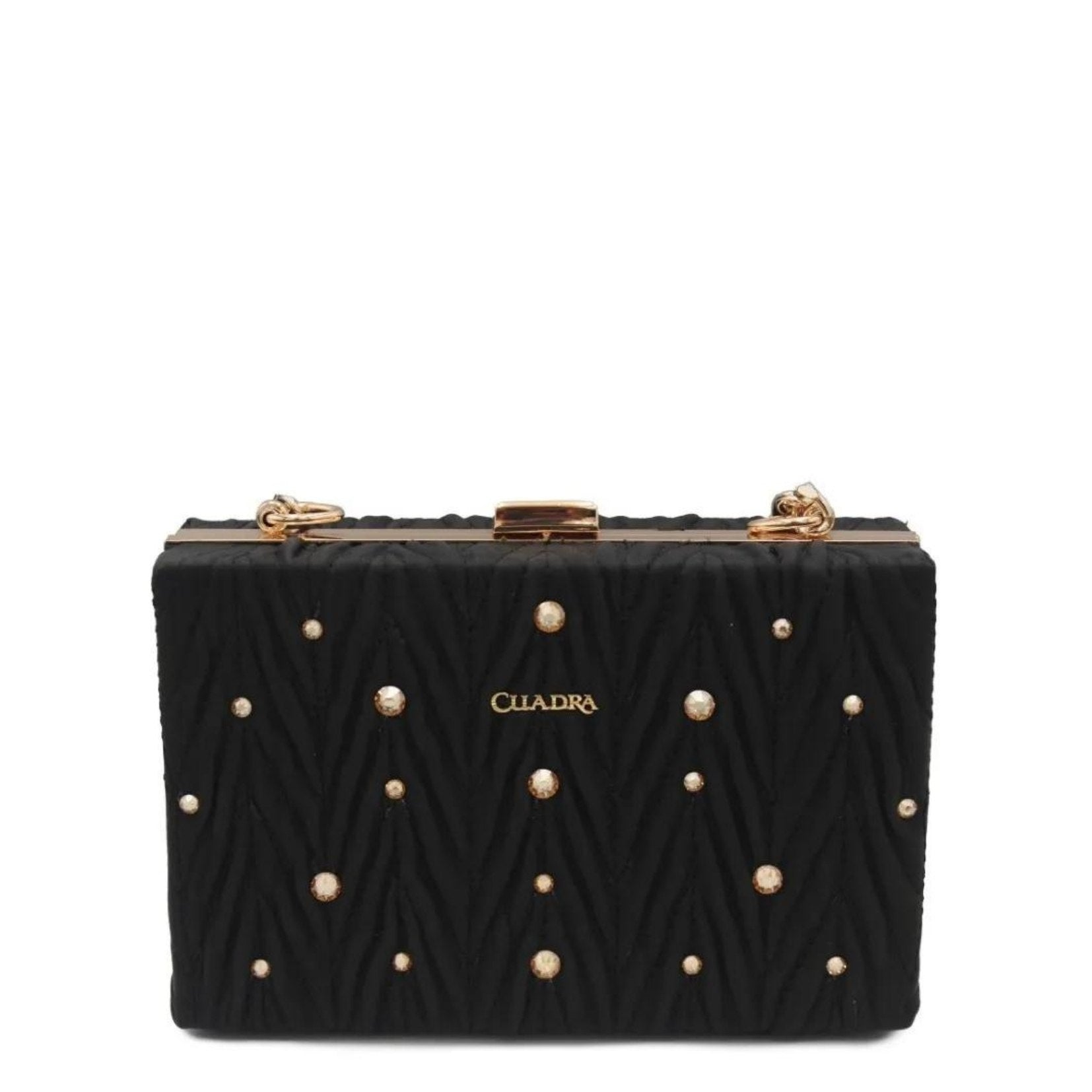BOD20BO - Cuadra black casual fashion leather crossbody bag for women-Kuet.us